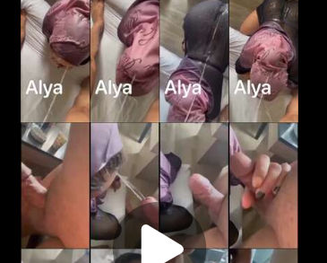 Jilbab Alya Pantat Gede Semok ML Di Wc