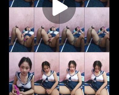 Caca Janda Semok Kostum Sekolah SMA Colmek
